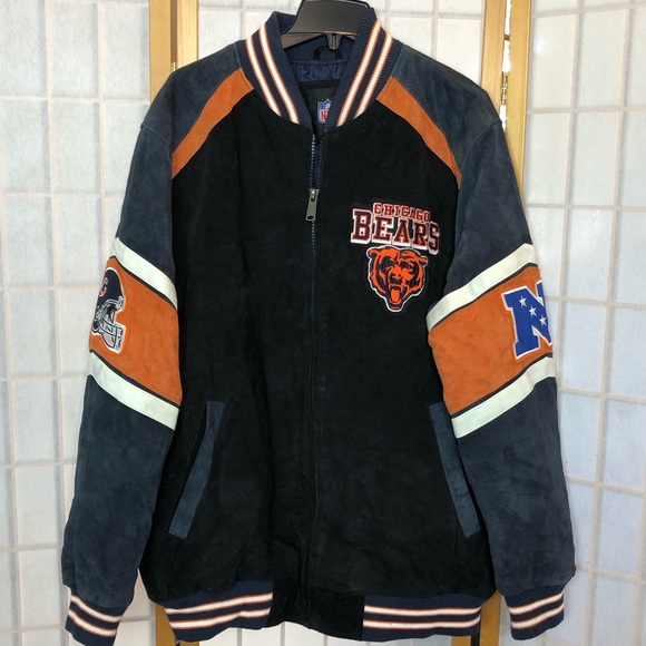 Nfl Jackets Coats Chicago Bears Nfl Suede Jacket Poshmark